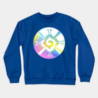 Hunab Ku Rainbow Crewneck Sweatshirt